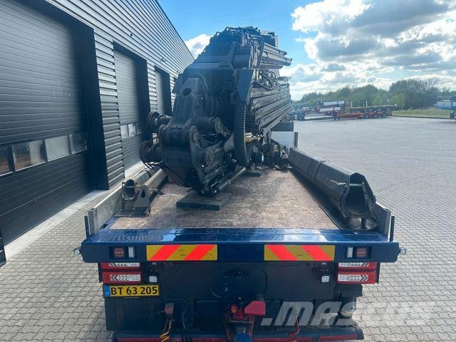 Volvo FH 500 8×4 truck w. PALFINGER 165 t/m crane / kr Automobiliniai kranai