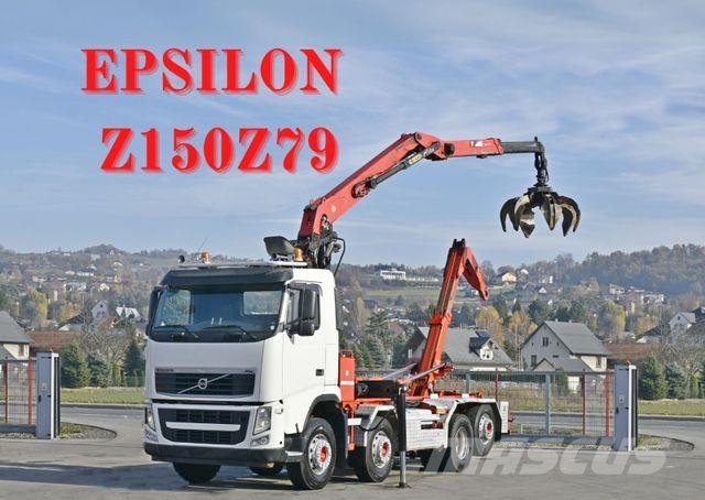 Volvo FH 500 * Abrollkipper * EPSILON Q150Z79 * TOP Kroghejs