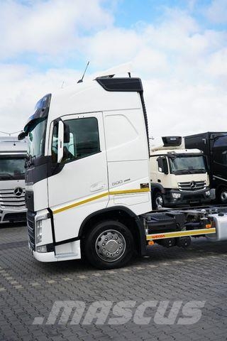 Volvo / FH / 500 / ACC / EURO 6 / BDF / MEGA / 7 Chassis met cabine