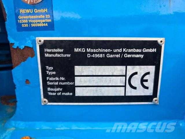 Volvo FH 500 MKG HLK 531 HP a7 Funk NLA gelenkt Kranwagen