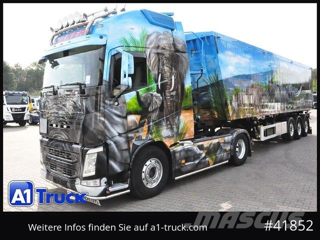 Volvo FH 500 XL, Hydraulik Navi, Leder, Standklima Air Vlačilci