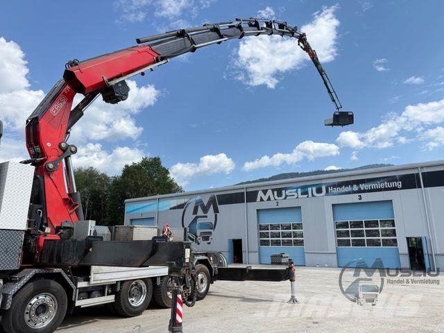 Volvo FH 540 10X4 Pritsche + SZM FASSI F2150RAL.2 51m Camioane platforma/prelata