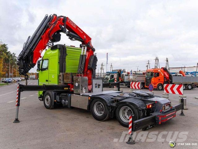 Volvo FH 540 6x2 Fassi F455AXP.28 crane winch Tractor Vetopöytäautot