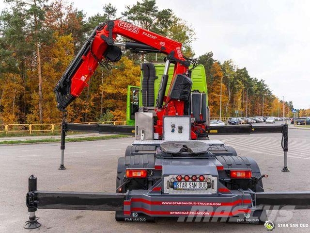 Volvo FH 540 6x2 Fassi F455AXP.28 crane winch Tractor Vetopöytäautot