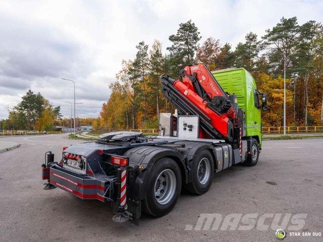 Volvo FH 540 6x2 Fassi F455AXP.28 crane winch Tractor Vetopöytäautot