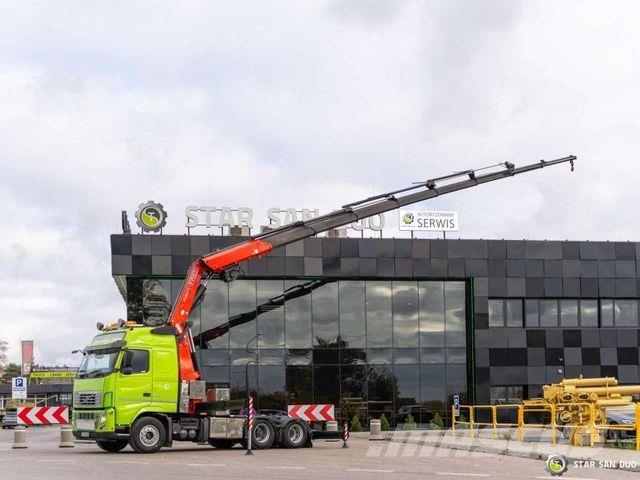 Volvo FH 540 6x2 Fassi F455AXP.28 crane winch Tractor Vetopöytäautot
