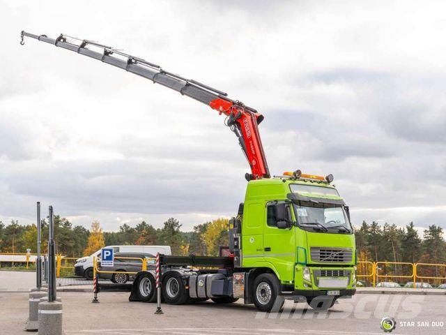 Volvo FH 540 6x2 Fassi F455AXP.28 crane winch Tractor Vetopöytäautot