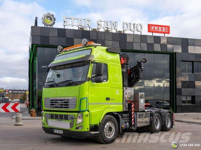 Volvo FH 540 6x2 Fassi F455AXP.28 crane winch Tractor Vetopöytäautot