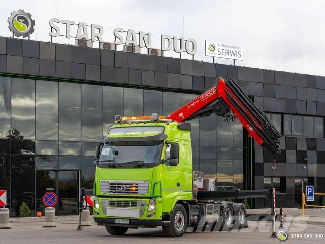 Volvo FH 540 6x2 Fassi F455AXP.28 crane winch Tractor Vetopöytäautot