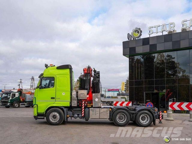Volvo FH 540 6x2 Fassi F455AXP.28 crane winch Tractor Vetopöytäautot