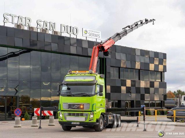 Volvo FH 540 6x2 Fassi F455AXP.28 crane winch Tractor Vetopöytäautot