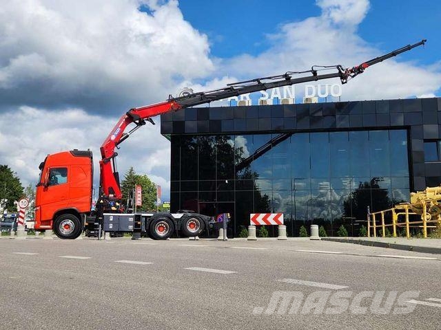 Volvo FH 540 6x2 HMF 5020-K6 Fly Jib Tractor 5th whee Nosturiautot