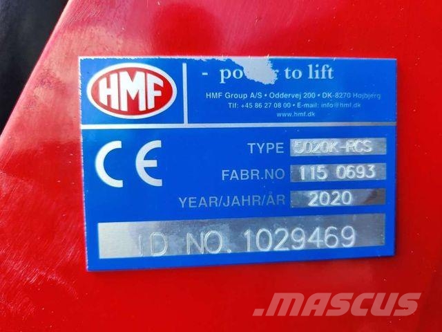 Volvo FH 540 6x2 HMF 5020-K6 Fly Jib Tractor 5th whee Nosturiautot