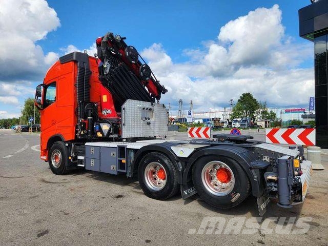 Volvo FH 540 6x2 HMF 5020-K6 Fly Jib Tractor 5th whee Nosturiautot