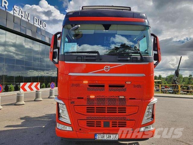 Volvo FH 540 6x2 HMF 5020-K6 Fly Jib Tractor 5th whee Nosturiautot