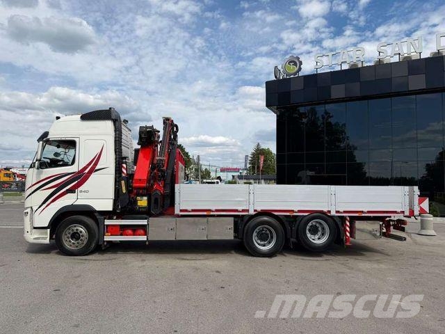 Volvo FH 540 6x2 PALFINGER PK 27002 SH Fly Jib Winch Camiones grúa