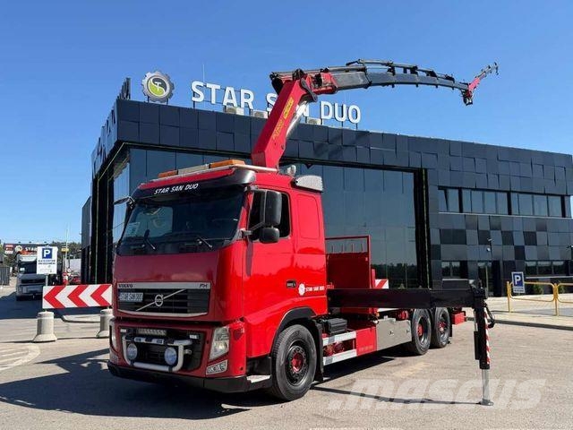 Volvo FH 540 6x2 PALFINGER PK 29002 Fly Jib Crane Kra Camiones grúa
