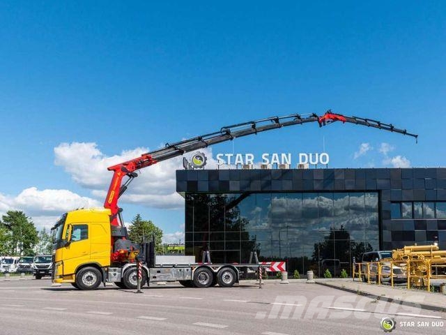 Volvo FH 540 8x2 PALFINGER PK 65002 SH Fly Jib Crane Camiones grúa