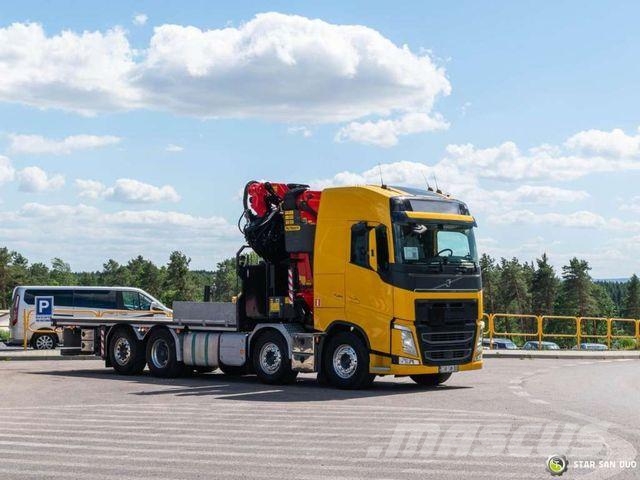 Volvo FH 540 8x2 PALFINGER PK 65002 SH Fly Jib Crane Camiones grúa