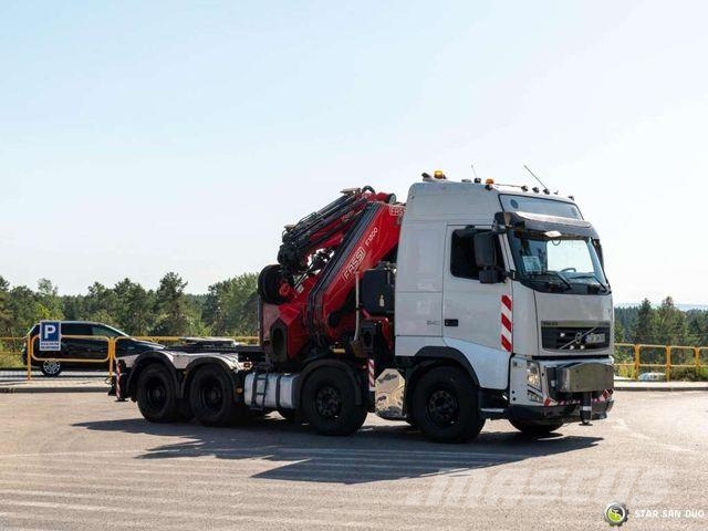 Volvo FH 540 8x4 Fassi F1300RA.2.28 Crane Fly Jib Vetopöytäautot