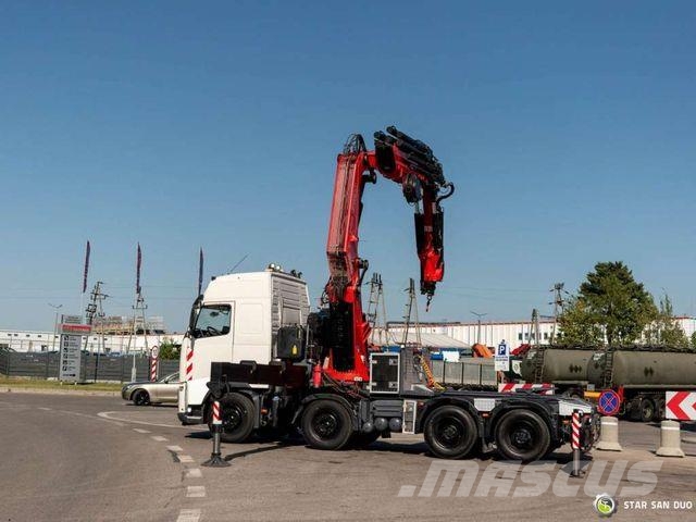 Volvo FH 540 8x4 Fassi F1300RA.2.28 Crane Fly Jib Vetopöytäautot