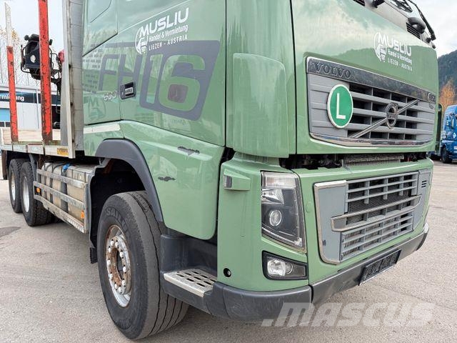 Volvo FH16 600 6X4 LL I-shift Kran Epsilon M120Z Samochody do przewozu drewna