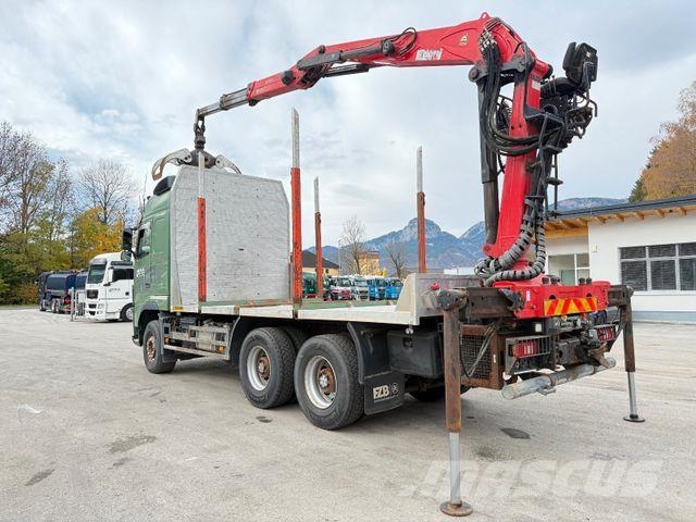 Volvo FH16 600 6X4 LL I-shift Kran Epsilon M120Z Samochody do przewozu drewna