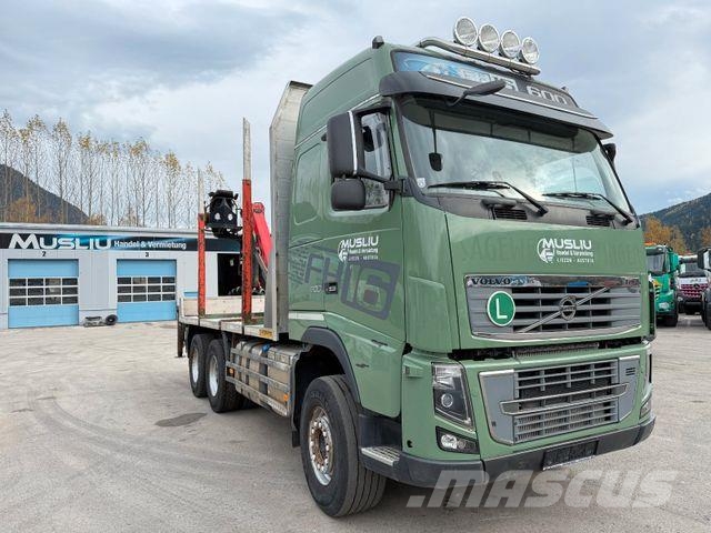 Volvo FH16 600 6X4 LL I-shift Kran Epsilon M120Z Samochody do przewozu drewna