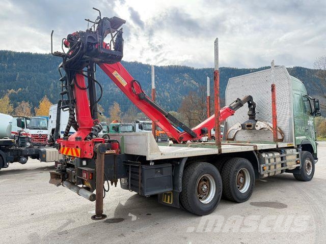 Volvo FH16 600 6X4 LL I-shift Kran Epsilon M120Z Samochody do przewozu drewna