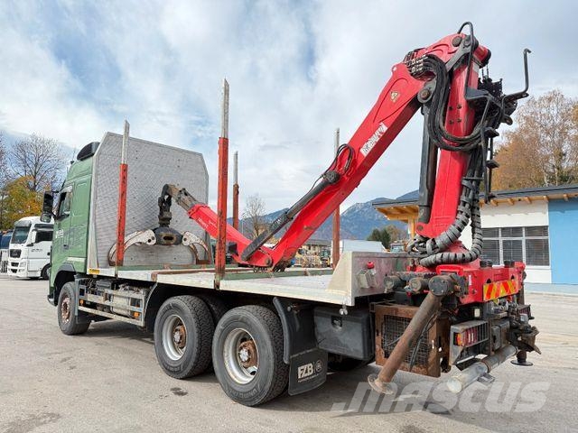 Volvo FH16 600 6X4 LL I-shift Kran Epsilon M120Z Samochody do przewozu drewna