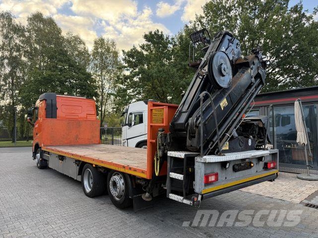 Volvo FH420 6X2*4 Kran Hiab 166-4 Pritschenwagen/Pritschenwagen mit Seitenklappe