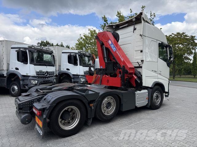 Volvo FH460 6X2 Kran HMF 2620 bis 18.50 Meter Truck mounted cranes