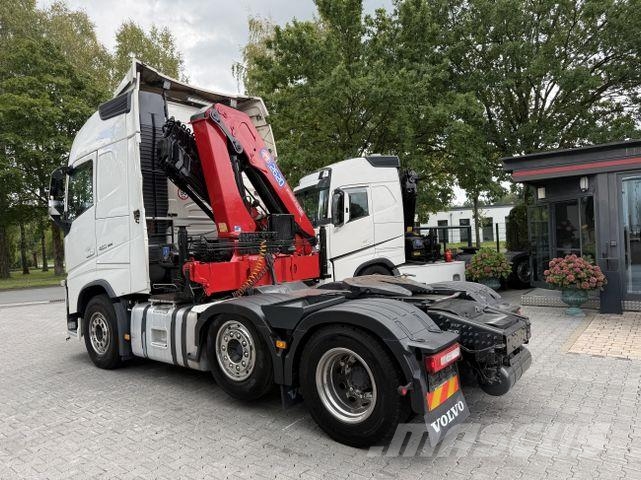 Volvo FH460 6X2 Kran HMF 2620 bis 18.50 Meter وحدات الجر