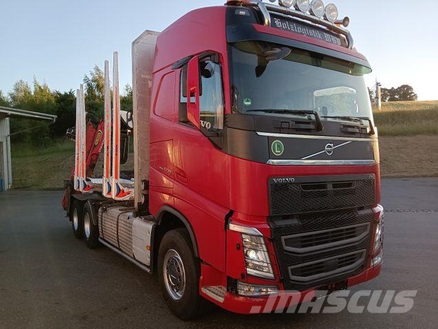 Volvo FH500 6x4R Globe RETARDER EPSILON M13Z FullOptio Tømmerbiler