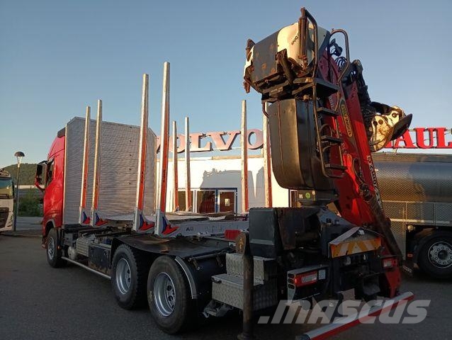 Volvo FH500 6x4R Globe RETARDER EPSILON M13Z FullOptio Tømmerbiler