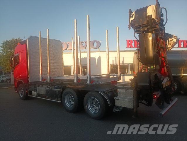 Volvo FH500 6x4R Globe RETARDER EPSILON M13Z FullOptio Tømmerbiler