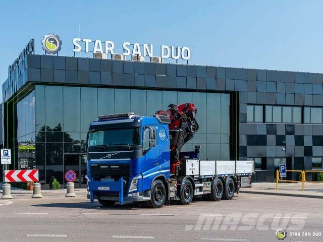 Volvo FH500 8x4 FASSI F1150 .2.28 Fly Jib Crane Baske Caminhões guindaste