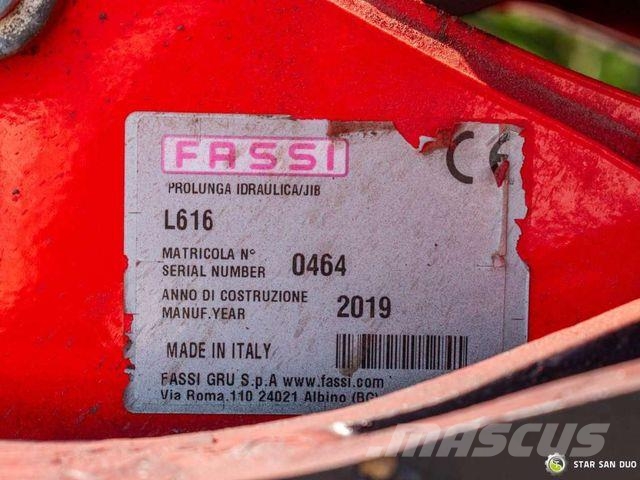 Volvo FH500 8x4 FASSI F1150 .2.28 Fly Jib Crane Baske Caminhões guindaste