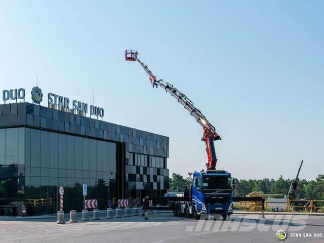 Volvo FH500 8x4 FASSI F1150 .2.28 Fly Jib Crane Baske Caminhões guindaste