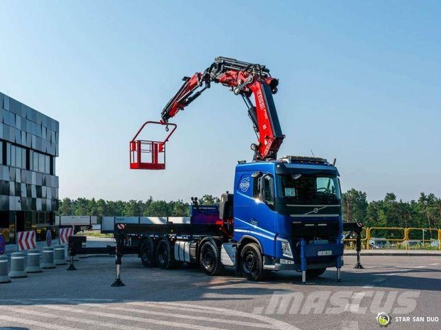 Volvo FH500 8x4 FASSI F1150 .2.28 Fly Jib Crane Baske Caminhões guindaste
