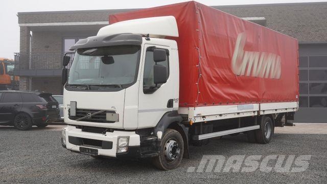 Volvo FL 240 EEV Pritsche + Plane Ladebordwand Camiones de caja de lona