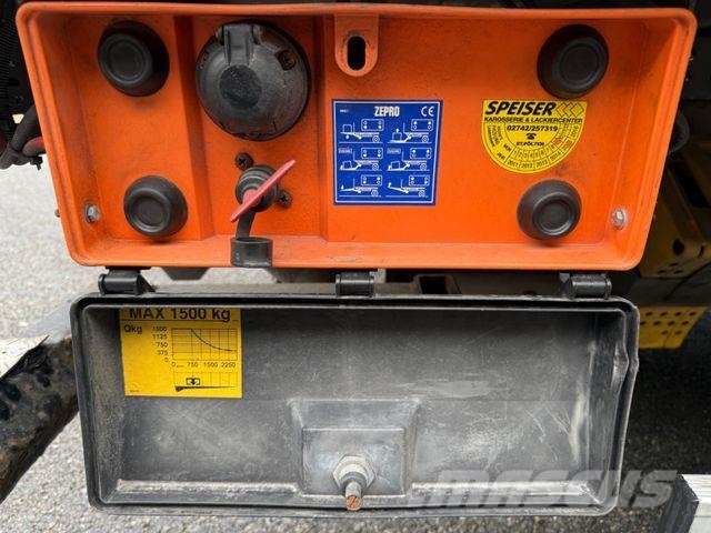 Volvo FL 250 E6 Blatt Luft ABS Klima Camiones con caja de remolque