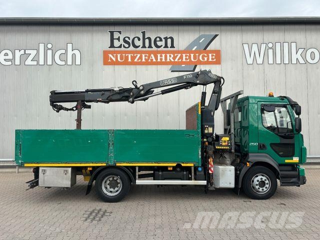 Volvo FL 250 | Fassi F110*Flur&Funk*Navi*Kamera*1.Ha Platte bakwagens