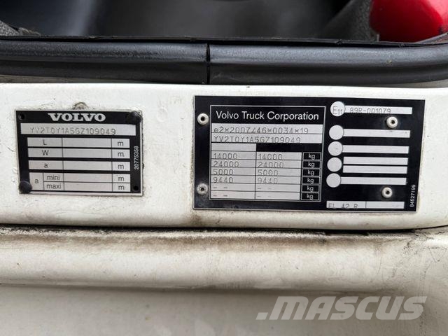 Volvo FL 280 E6 KOFFER LBW ABS BLATT LUFT KUPLUNGSSCHA Samochody ciężarowe ze skrzynią zamkniętą
