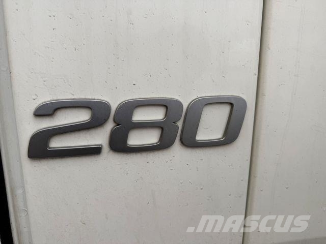 Volvo FL 280 E6 KOFFER LBW ABS BLATT LUFT KUPLUNGSSCHA Samochody ciężarowe ze skrzynią zamkniętą