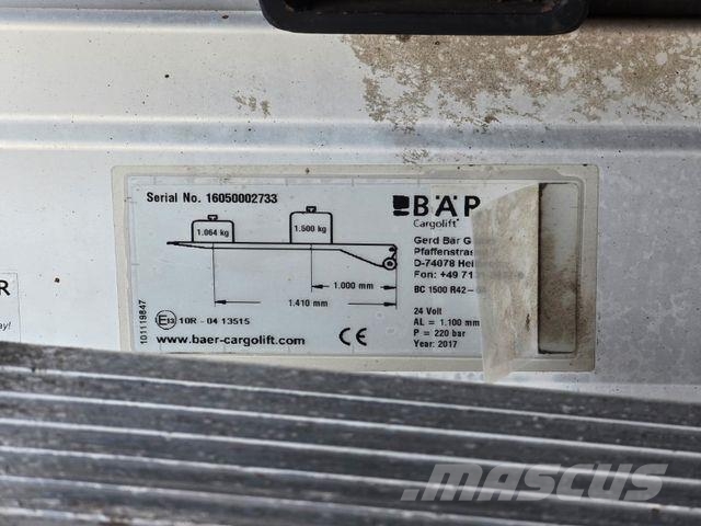 Volvo FL 280*FALTWANDKOFFER*TEMP*1.5T LBW* SCHLAFKAB Bakwagens met gesloten opbouw