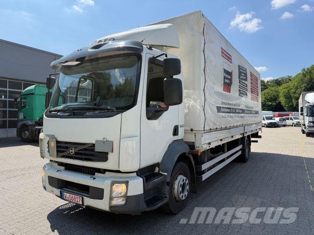 Volvo FL240 mit LBW neuer Tüv neue Luftkessel sehr gut Camiones de caja de lona