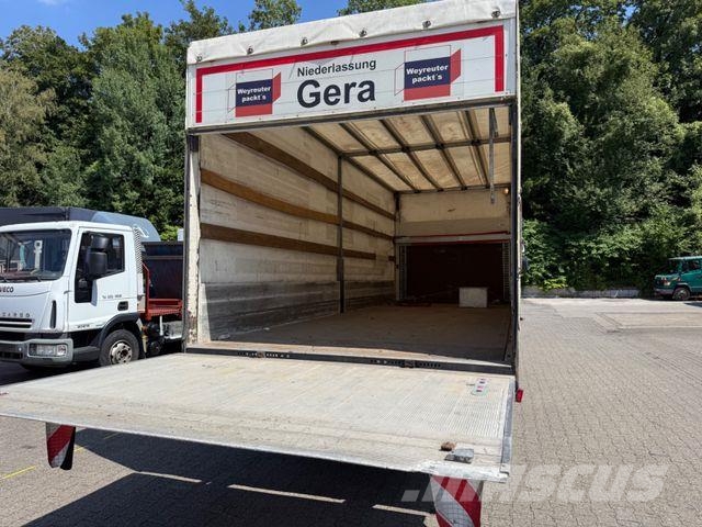 Volvo FL240 mit LBW neuer Tüv neue Luftkessel sehr gut Camiones de caja de lona