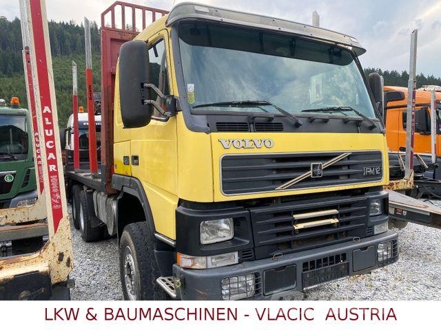 Volvo FM 12-420 6X6 MIT KRAN PRNZ 10Z Samochody do przewozu drewna