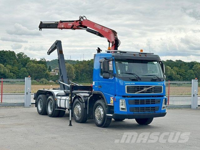 Volvo FM 12.420 * FASSI F150A.21 * 8x4 * TOP 吊鉤式起重車